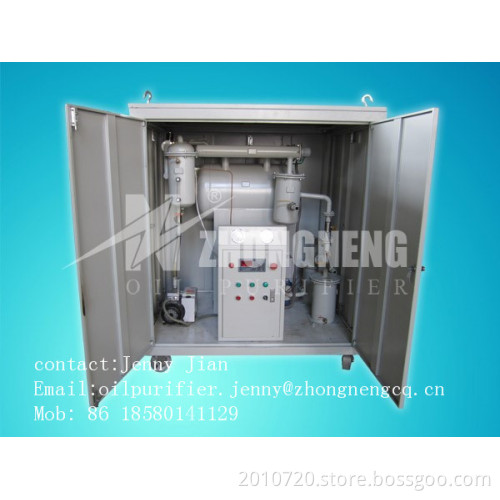 Easy-Moving Dielectric Oil Recovery Machine, Oil Dehydration Machine